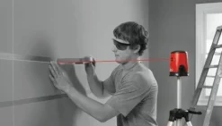 Nível Laser de Linha Transversal Auto-Nivelante Ridgid CL-100