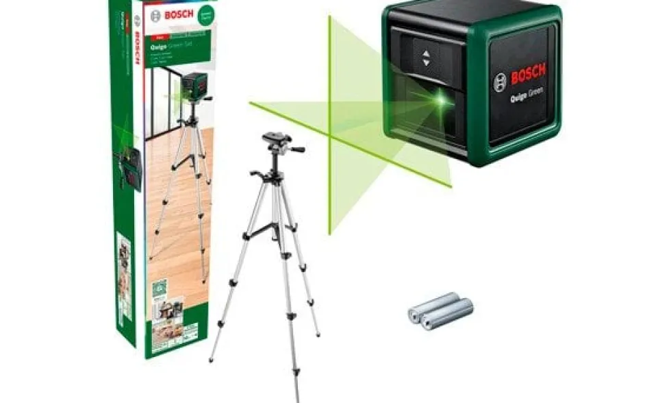 Nível laser Luz Verde Quigo Green Bosch 0603663C04