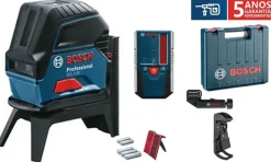 Nível Laser Luz Vermelha Bosch GCL 2-50 + LR6 Professional