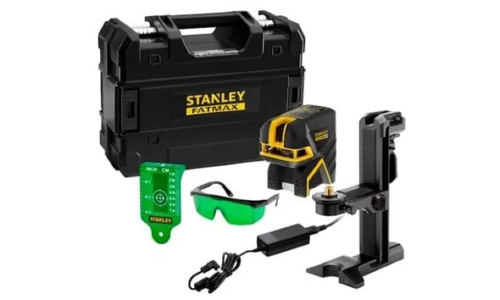 Nível Laser Verde em Cruz 2 Pontos Stanley FMHT77597-1