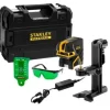 Nível Laser Verde em Cruz 5 Pontos Stanley FMHT77598-1
