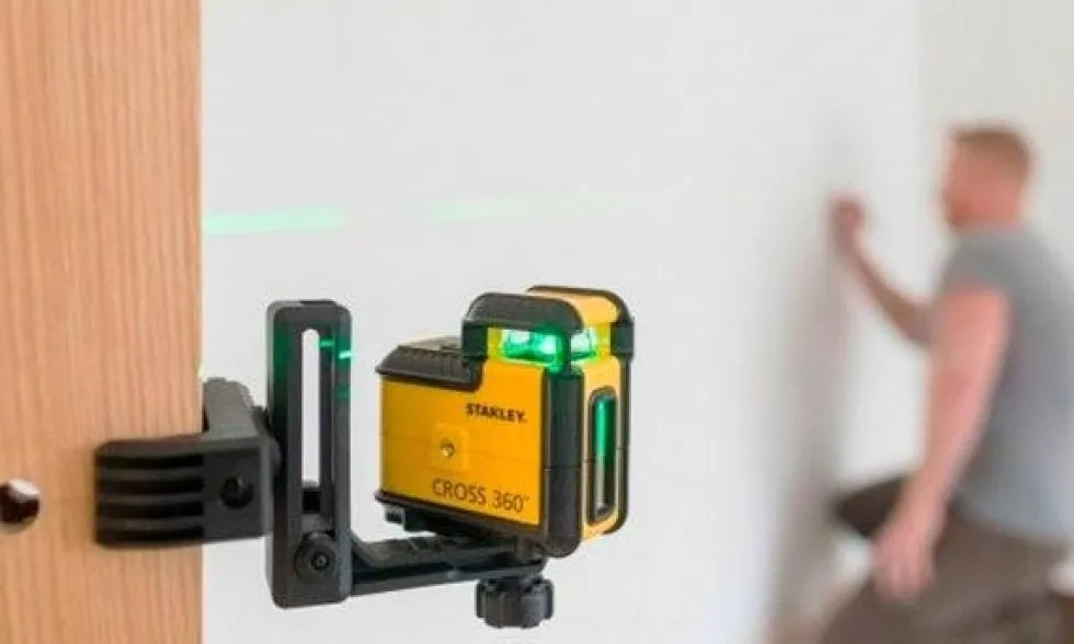 Nível Laser Verde Linhas 360º e Vertical Stanley STHT77594-1