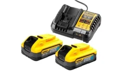 Pack de 2 baterias POWERSTACK XR 18V ​​5Ah Li-Ion DeWalt DCB1104H2-QW