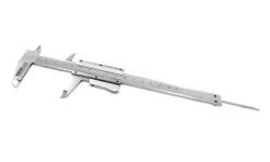 Paquímetro aço escala em milímetros 150mm Kroftools 1301
