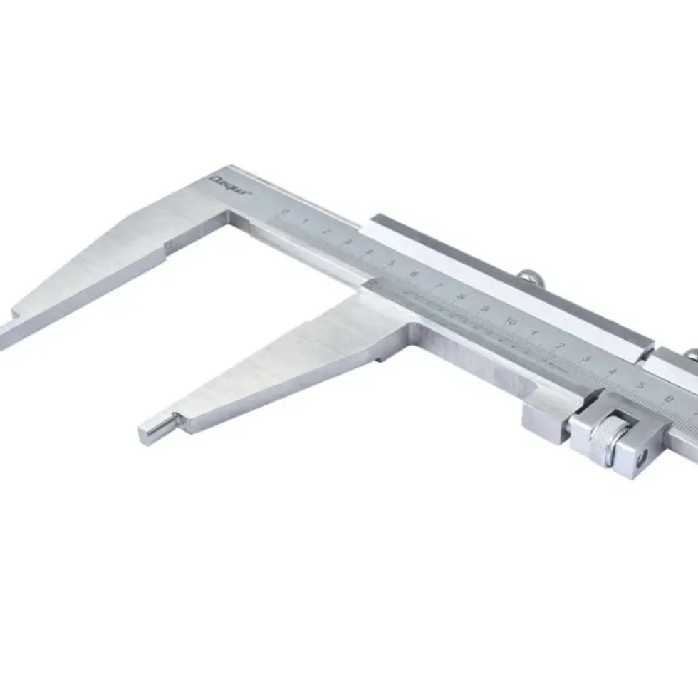 Paquímetro Vernier Monobloco Estilo Bico e Ajuste Fino Dasqua 0-600 mm 1310-0011