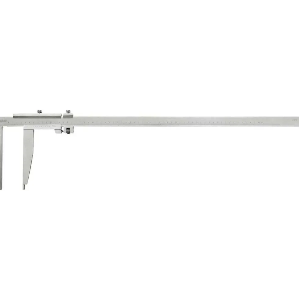 Paquímetro Vernier Monobloco Estilo Bico e Ajuste Fino Dasqua 0-600 mm 1310-0011
