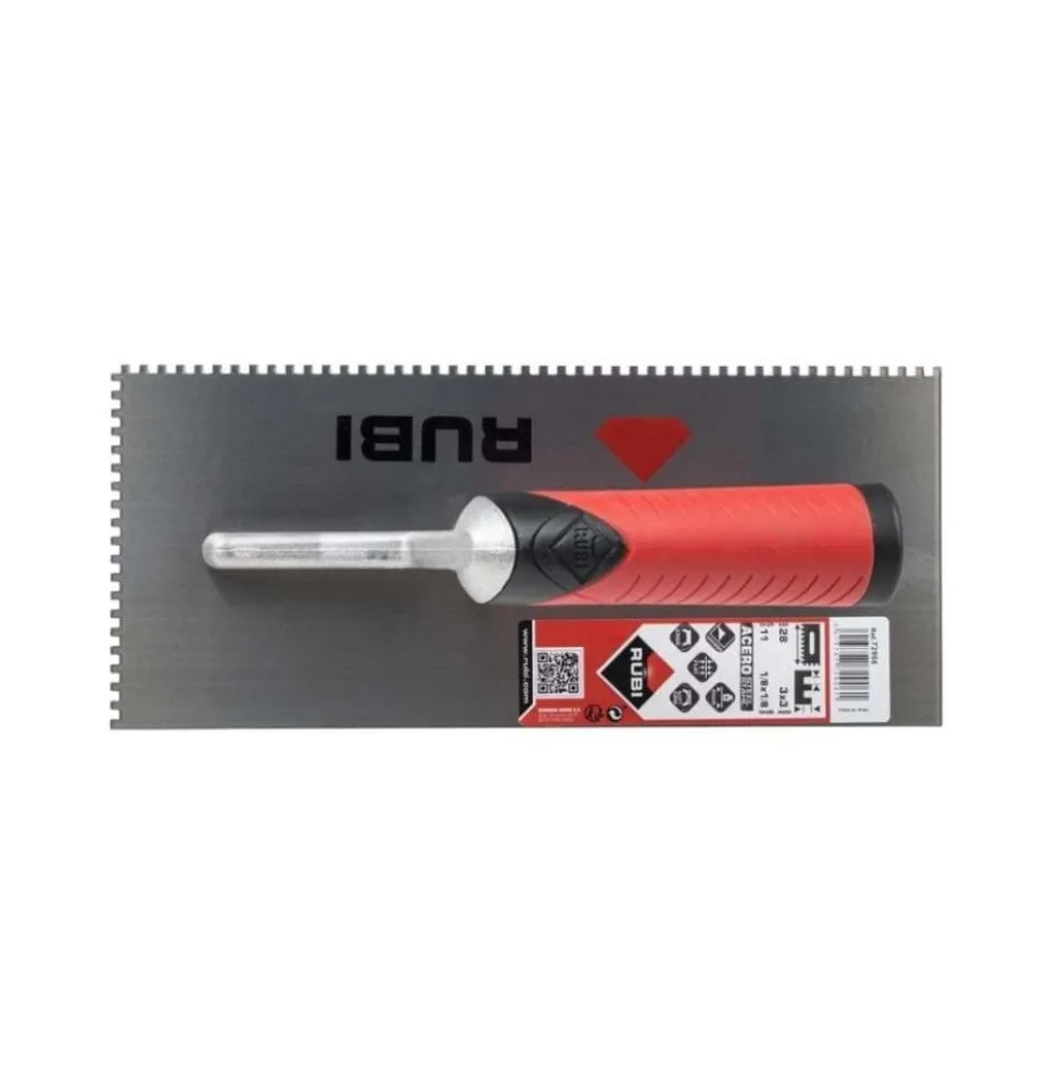 Pente 28 cm 3x3 mm Rubi 72906