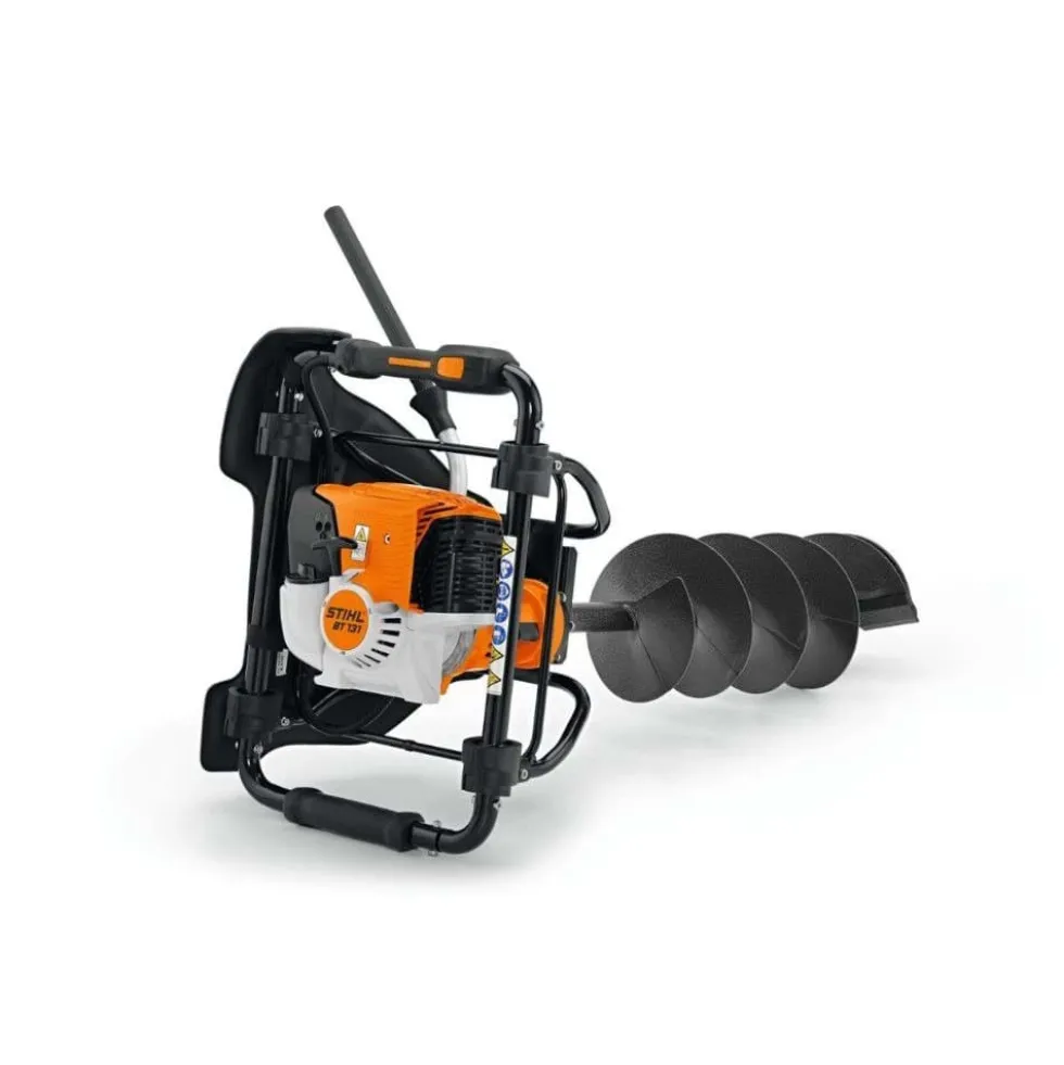 Perfurador de Solo a Gasolina Motor 4-MIX BT 131 STIHL 43130112120