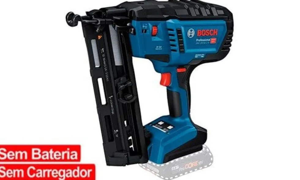 Pistola de Pregos sem Fio para Madeira GNH 18V-64-2 M Professional Bosch 0601482000