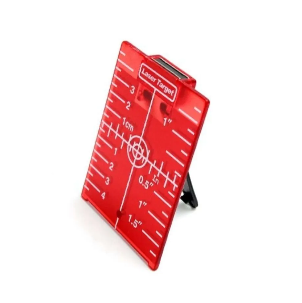 Placa Alvo Laser Vermelha Prexiso PT-R