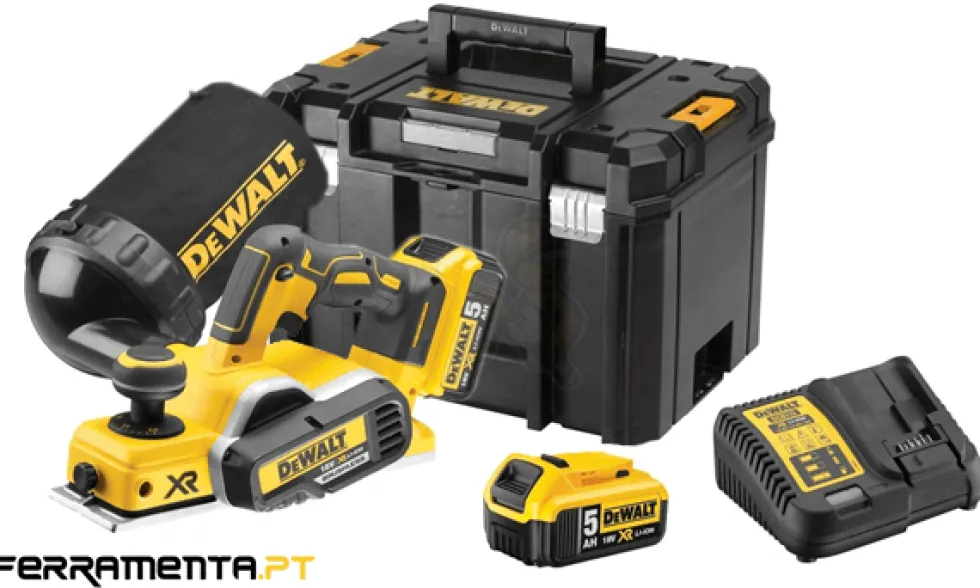 Plaina 82mm 18V Dewalt DCP580P2-QW