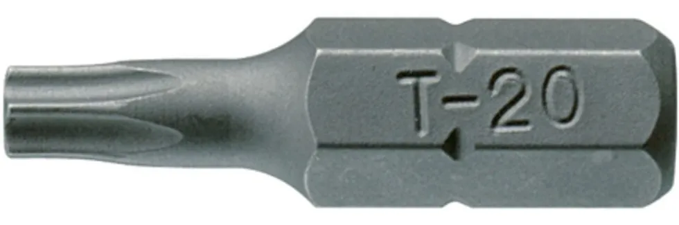 Pontas de Aparafusar 1/4" TX6 × 3 25 mm Teng Tools TX2500603