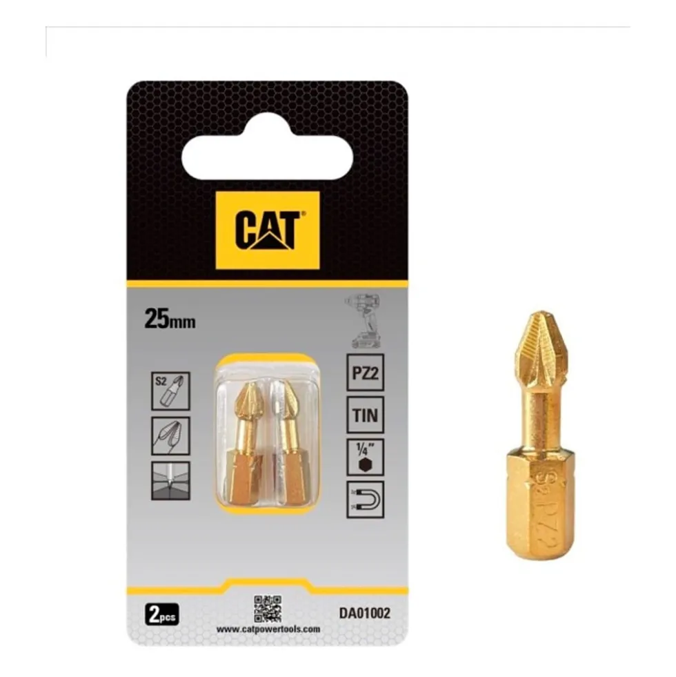 Pontas de Impacto 25mm PZ2 Cat DA01002