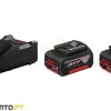 Power Set Carregador + 2 Baterias 18V 4.0Ah Bosch Professional