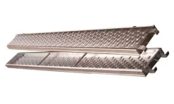 Pranchas Metálicas Galvanizadas G40 2,15mts 40cm para Andaimes - 45 Unidades