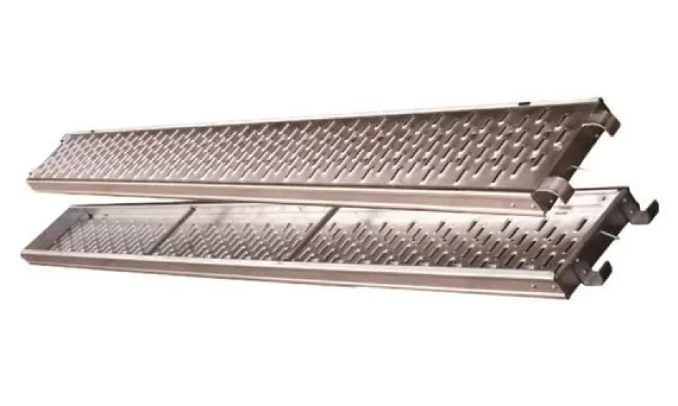 Pranchas Metálicas Galvanizadas G40 2,15mts 40cm para Andaimes - 45 Unidades