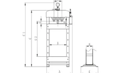 Prensa Hidráulica Manual 20T Kroftools 4898