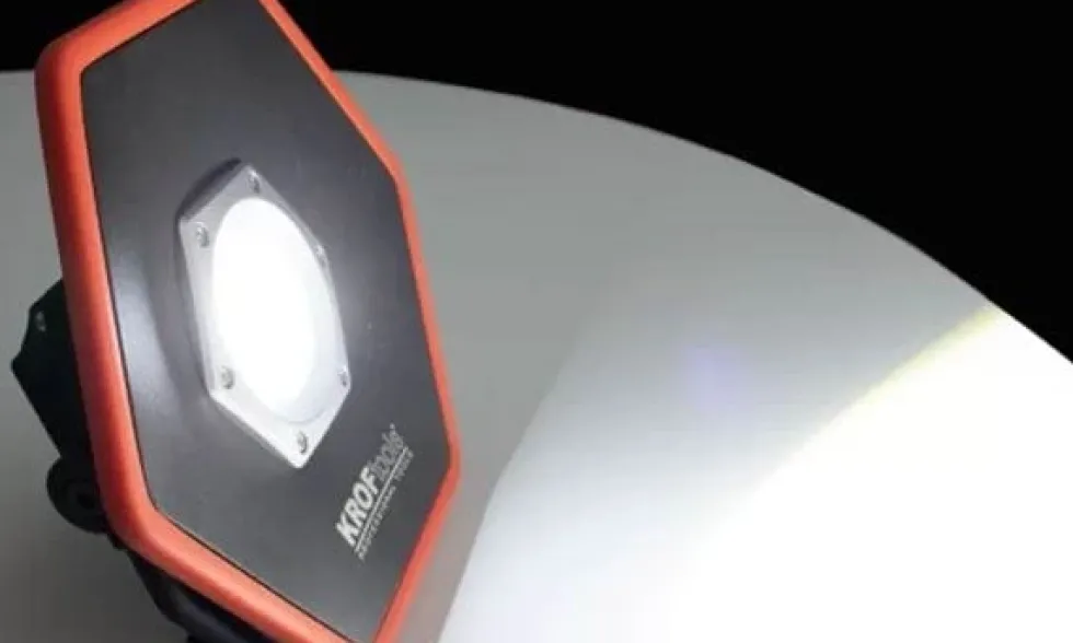 Projetor COB LED 50W Bateria Kroftools 1088