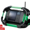 Rádio Digital a Bateria 14, 4 - 18V Hikoki UR18DSDLW4Z