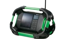 Rádio Digital a Bateria 14, 4 - 18V Hikoki UR18DSDLW4Z
