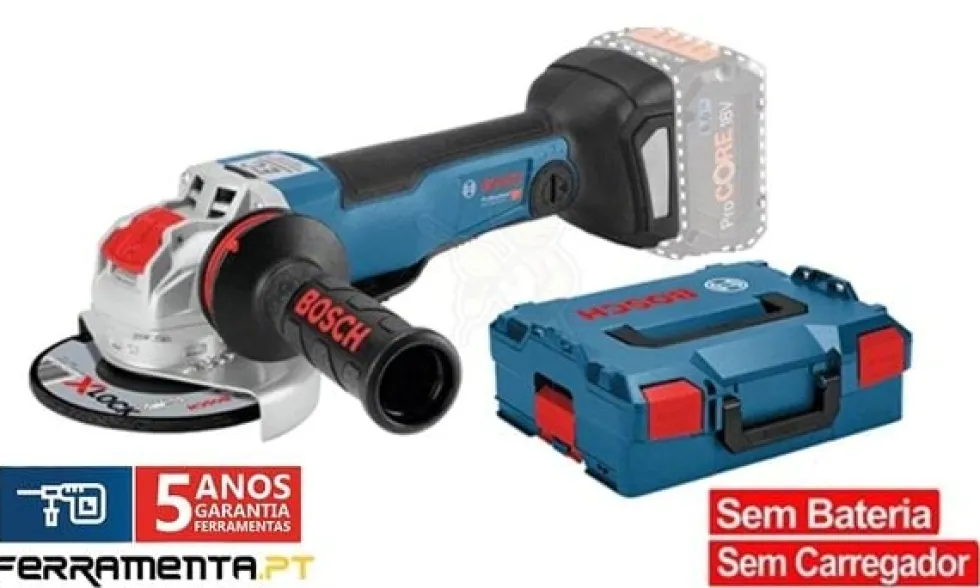 Rebarbadora 125mm 18V Bosch GWX 18V-10 PC Professional