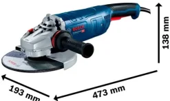 Rebarbadora 180mm 2400 W GWS 24-180 P Bosch 06018C2101
