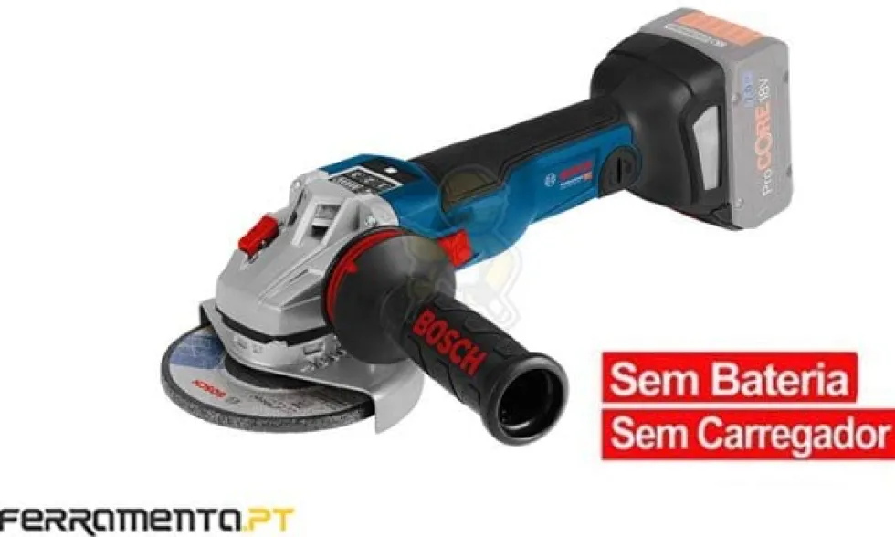 Rebarbadora 18V Bosch GWS 18V-125 PSC + L-BOXX