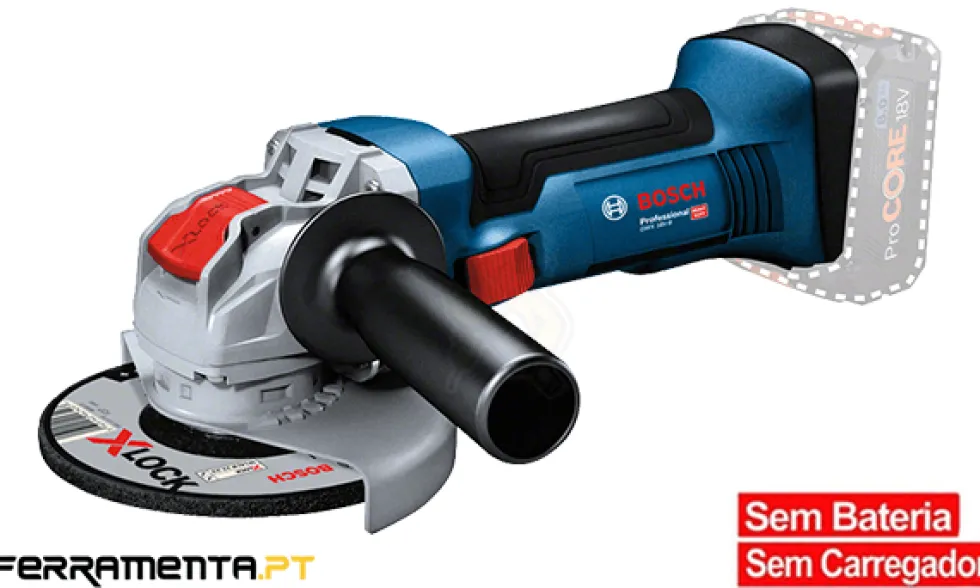 Rebarbadora X-LOCK 125mm Bosch GWX 18V-8 Professional