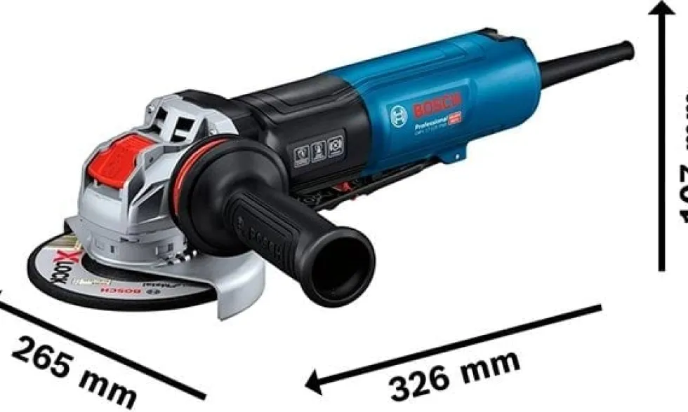 Rebarbadora X-LOCK 125mm 1700W GWX 17-125 PSB Bosch 06017D3700