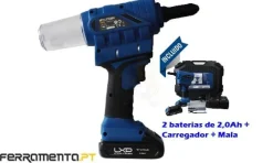 Rebitadora a bateria 18V 2,0Ah Hyundai HYBR2201