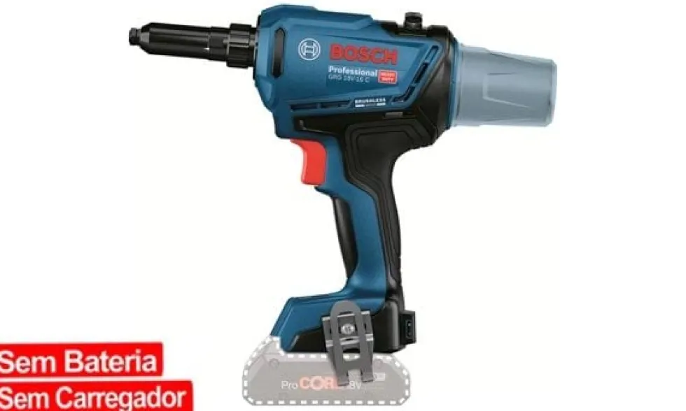 Rebitadora GRG 18V-16 C Professional Bosch 06019K5000