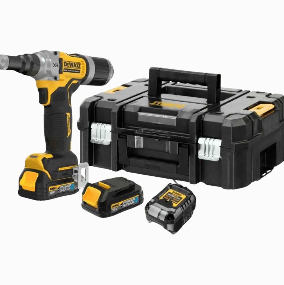 Rebitadora 6,4mm XR 18V Dewalt DCF414E2GT