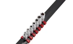 Régua com 7 chaves de caixa 1/4” torx fêmea Kroftools 1417