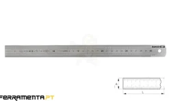 Régua de aço 300 mm Bahco SR300-E