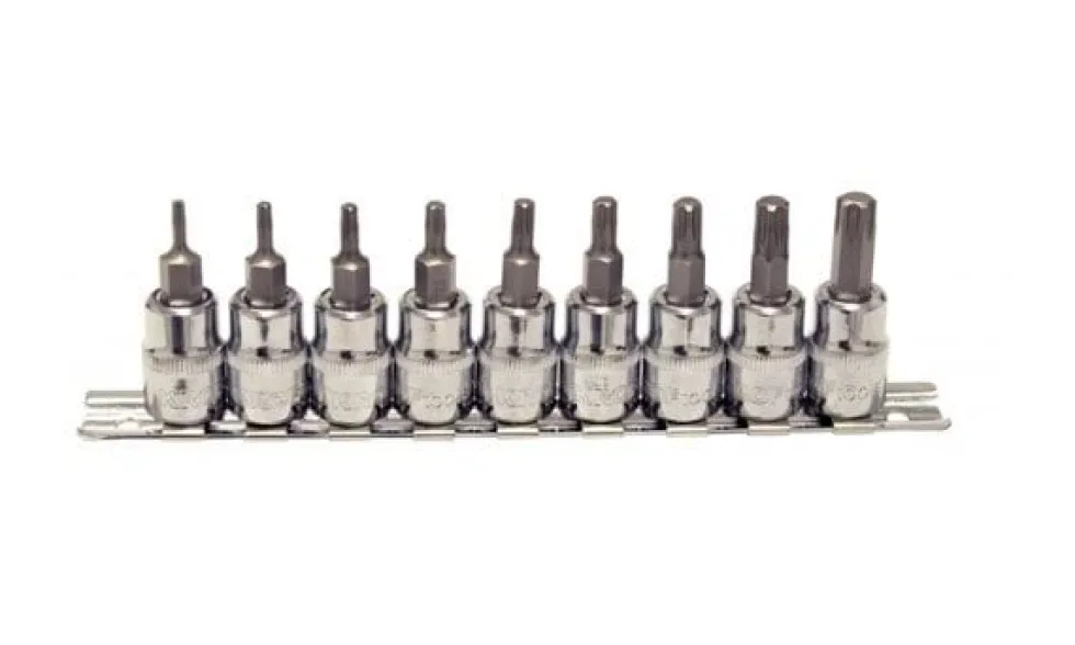 Régua de Chaves de Caixa 3/8” Ponta Torx Kroftools 2370