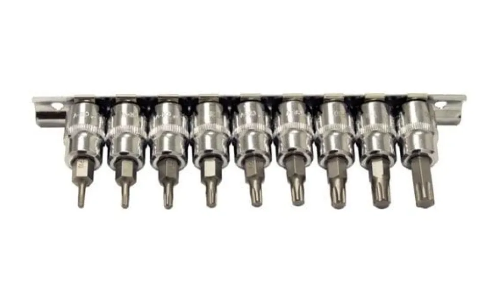 Régua de Chaves de Caixa 3/8” Ponta Torx Kroftools 2370