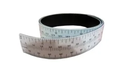 Régua metálica flexível com íman graduada 600mm Kroftools 1340
