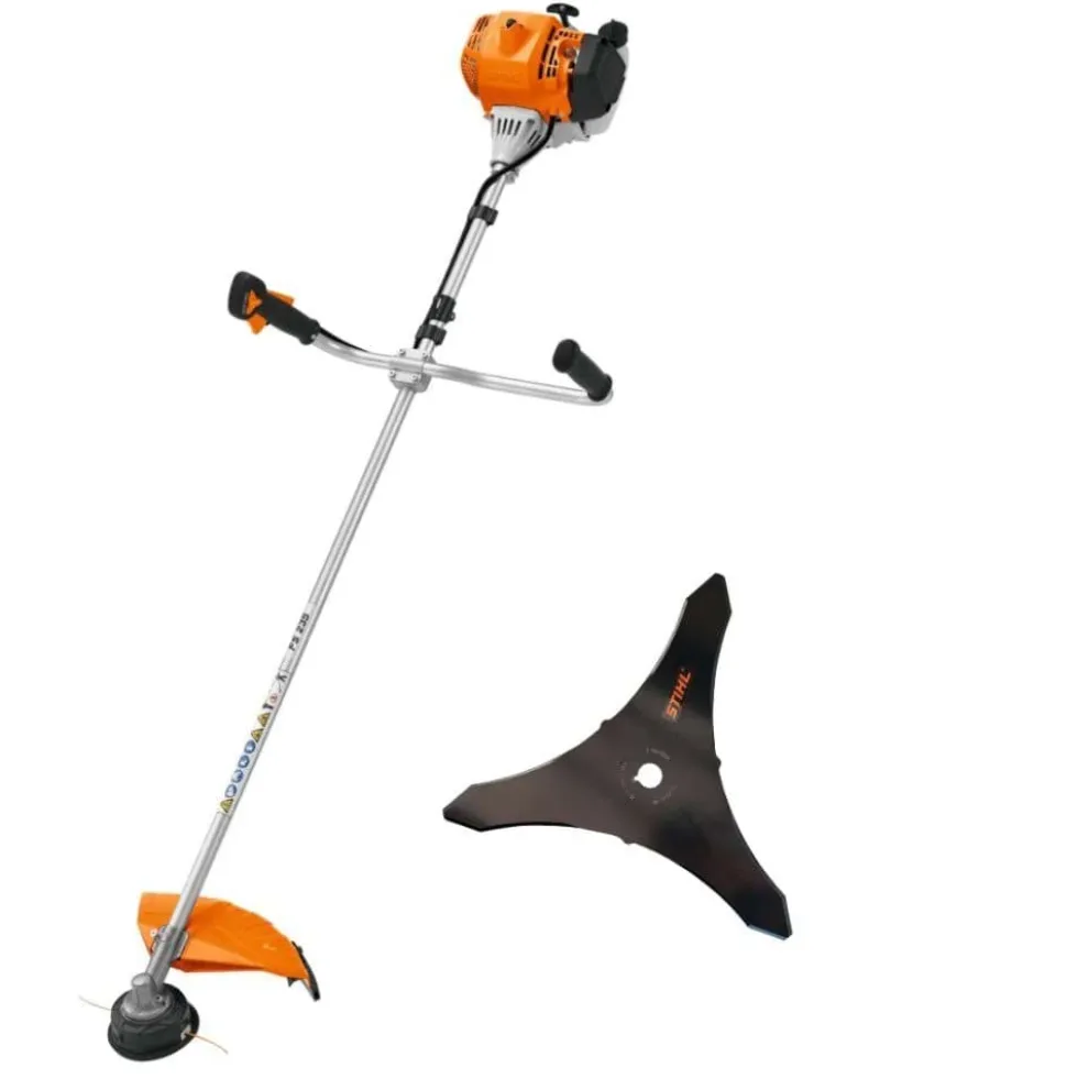 Roçadora FS 235 Gasolina c/ Fio C-26-2 + Lâmina 250mm + Bolsa de Transporte Stihl
