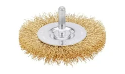 Roda de Arame de Latão 75x10mm p/ Madeira Stanley STA36007-XJ