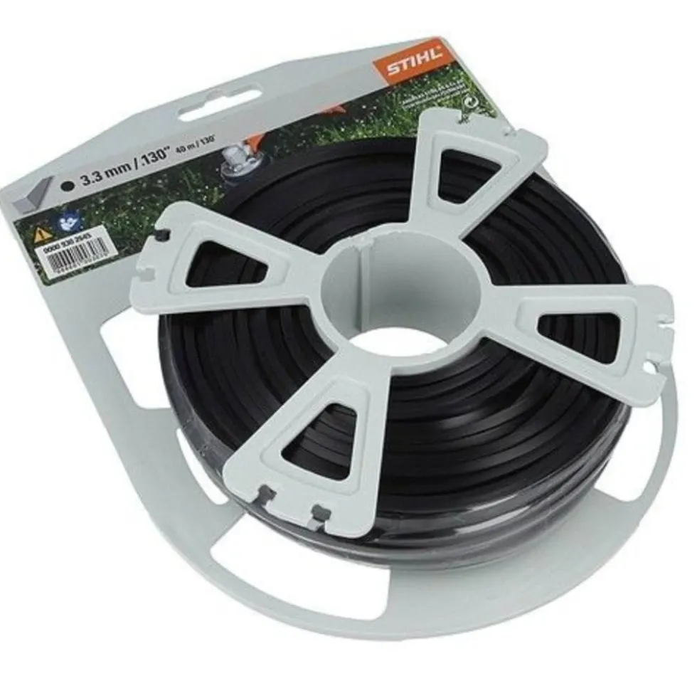 Rolo de Fio de Nylon Quadrado 3.3 mm 40 m Stihl 00009302645