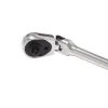 Roquete reversível 1/4" articulado longo 304mm Kroftools 12018