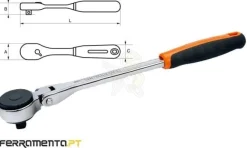 Roquete Reversível Articulado 3/8" Bahco 7710