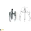 Saca Rolamentos Forza 1307T