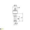 Saca Rolamentos 26mm Forza 2513