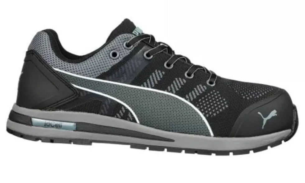 Sapatos de Proteção ELEVATE KNIT BLACK LOW S1P SRC Puma 643160