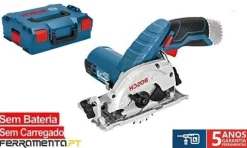 Serra circular sem fio GKS 12V-26 + L-BOXX Bosch
