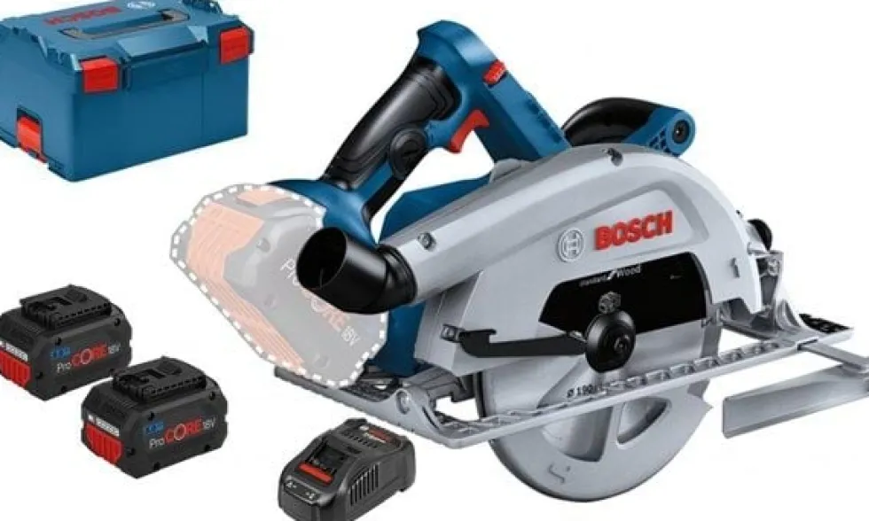 Serra circular 18V 5.5Ah BITURBO Bosch GKS 18V-68 C