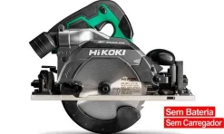 Serra Circular 36 V sem escova 165mm Hikoki C3606DUMW2Z
