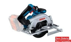 Serra Circular 165x20mm GKS 18V-57 Professional Bosch 06016C1200