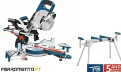 Serra de esquadria Bosch GCM 8 SJL Professional + GTA 2600